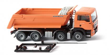 MAN TGS Euro 6 Muldenkipper Orange - 1:87