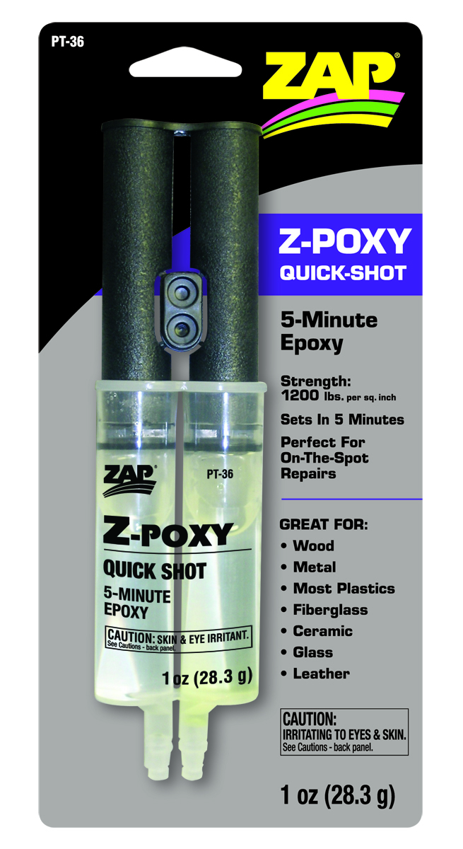 Z-Poxy Quick Shot Dual Syringe - 28,3 gram