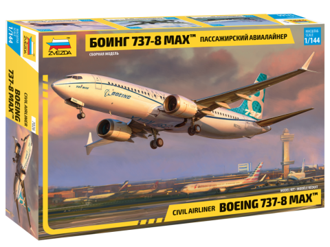 Boeing 737 MAX 8 - 1:144