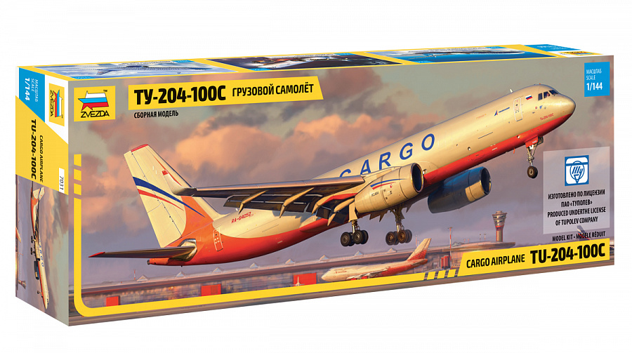 Tupolev TU 204-100 Cargo - 1:144