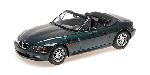 BMW Z3 Roadster 1997 Donkergroen Metallic - 1:18