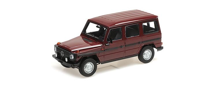 Mercedes-Benz G-Klasse Lang (W460) 1980 Donkerrood - 1:18