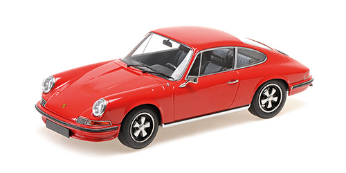 Porsche 911 1972 Rood - 1:18