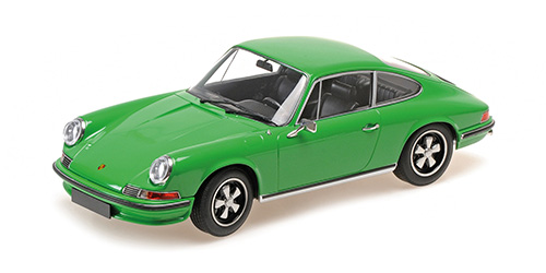 Porsche 911 1972 Groen - 1:18