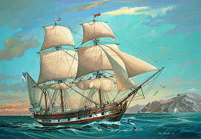 H.M.S. Beagle - 1:96