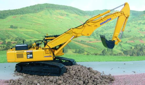 KOMATSU PC450 short w/godet Construction