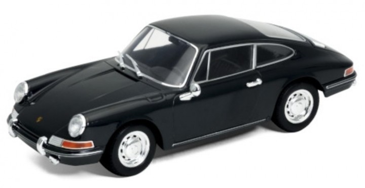 Porsche 911 1964 Donkergrijs - 1:24